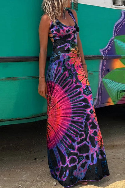 Damen Westenkleid mit Rückenausschnitt und U-Halsausschnitt, 3 Farben