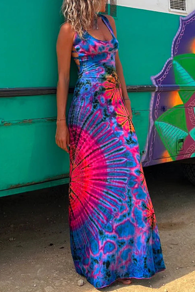 Damen Westenkleid mit Rückenausschnitt und U-Halsausschnitt, 3 Farben