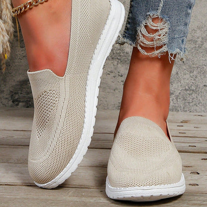 Damen Slip On Sneaker Casual Schuhe