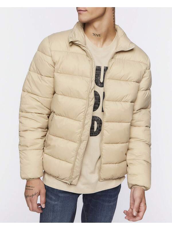 Eveloria Herren Pufferjacke Stilvoll