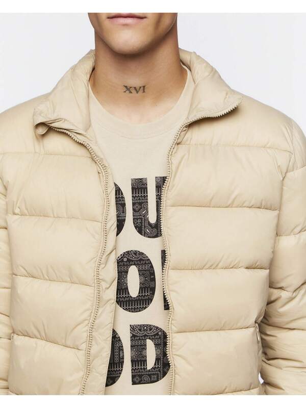 Eveloria Herren Pufferjacke Stilvoll