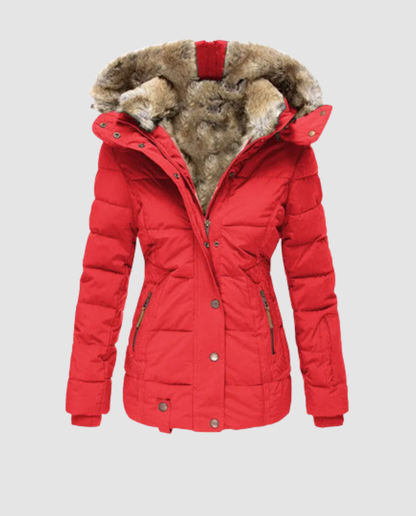 Damen Wasserdichte Winterjacke Warm