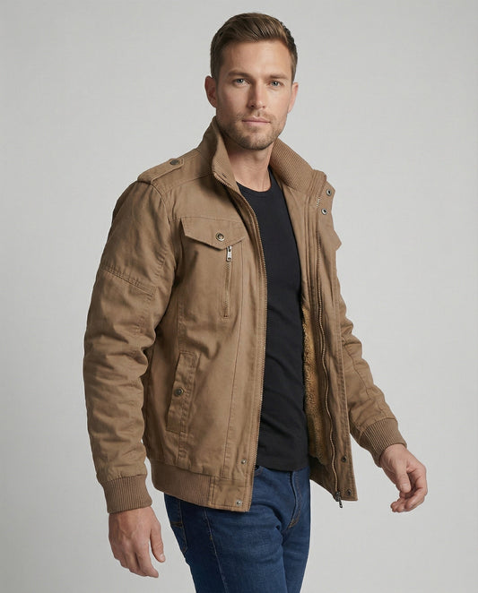 Eveloria Herren Militärjacke Robust - Eveloria