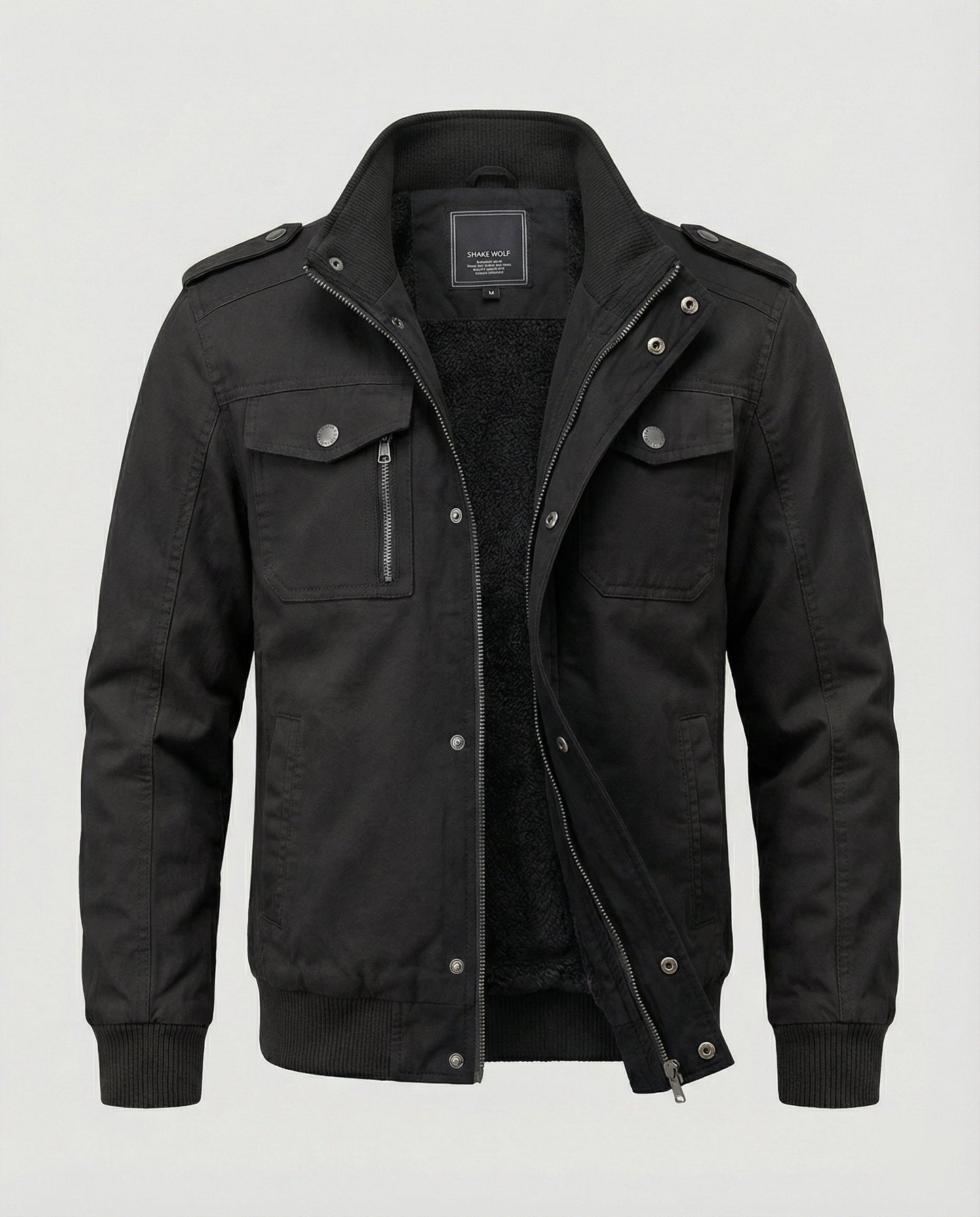 Eveloria Herren Militärjacke Robust
