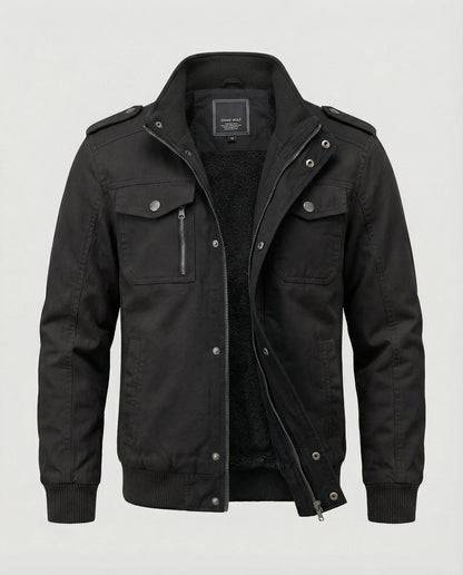 Eveloria Herren Militärjacke Robust