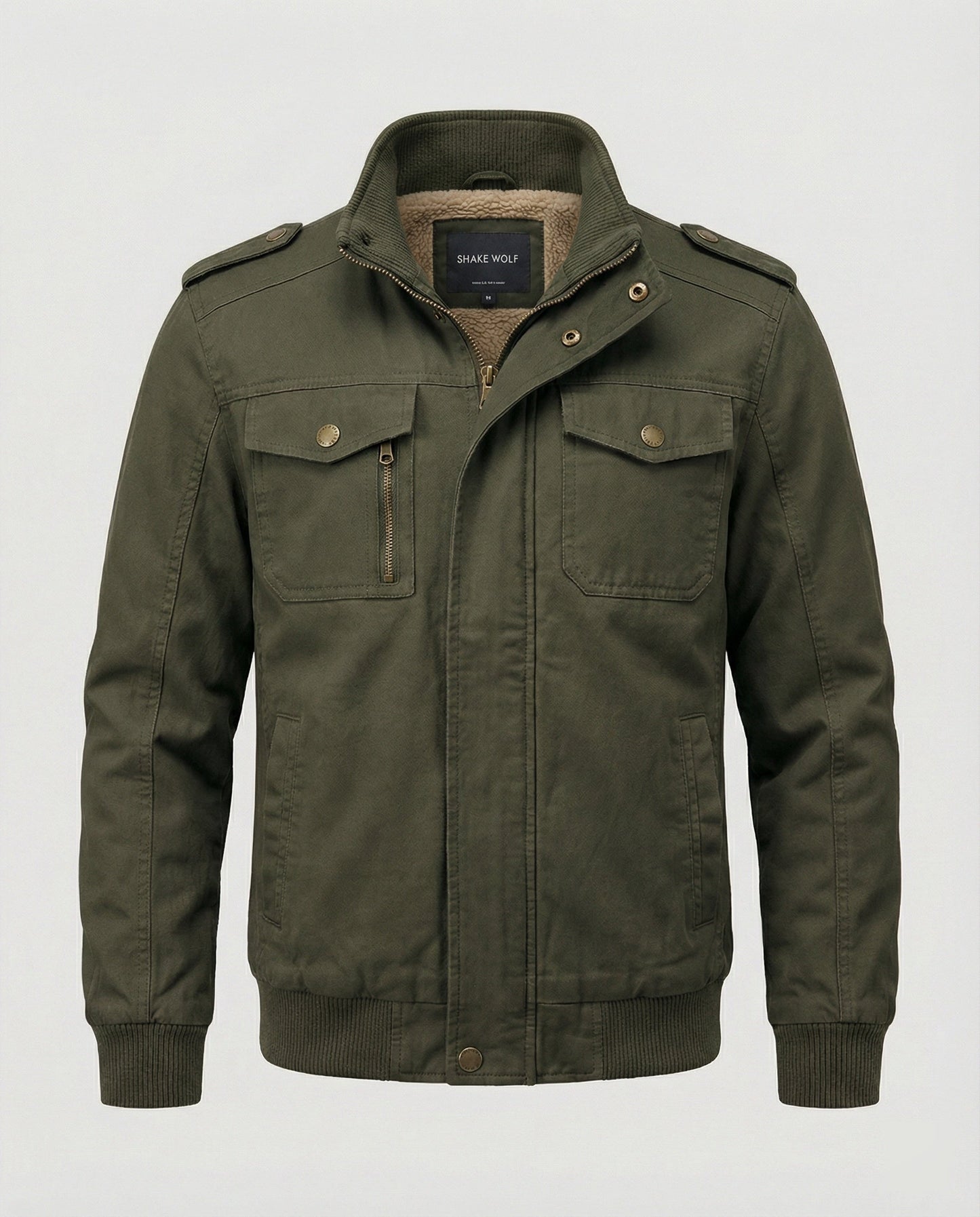 Eveloria Herren Militärjacke Robust