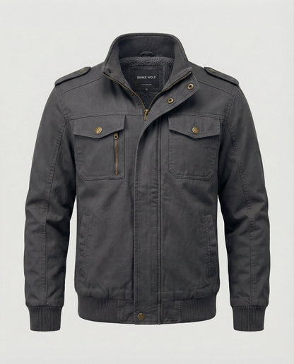 Eveloria Herren Militärjacke Robust