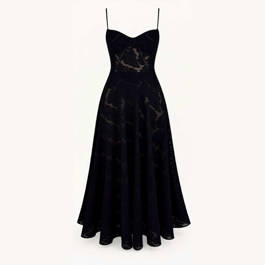 Damen Hochzeitsgast Maxikleid Lang