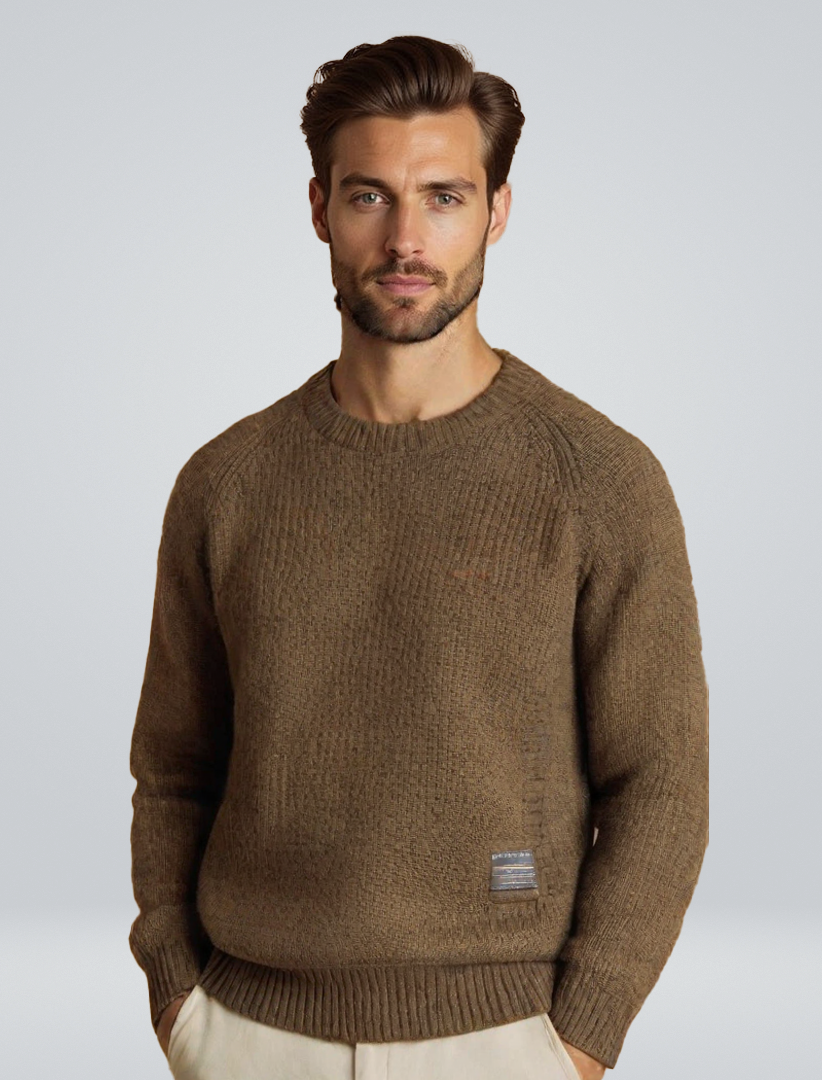 Bruno Herren Gestrickter Winterpullover - Norvielle