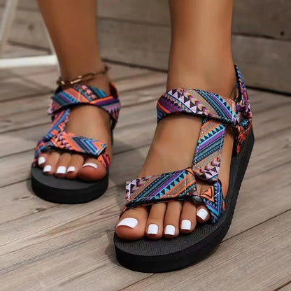 Eveloria Damen Boho Sandalen