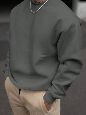 Eveloria Herren Sweatshirt Rundhalsausschnitt
