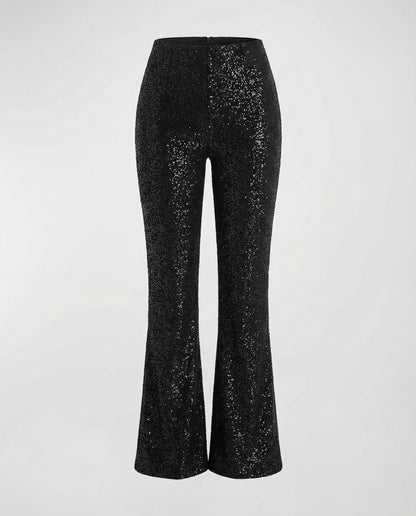 Eveloria Damen Paillettenhose Glitter