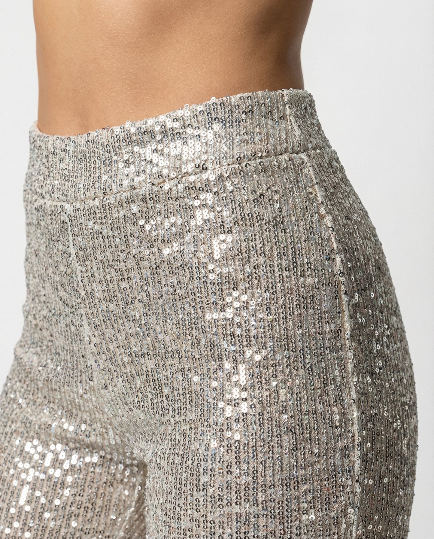 Eveloria Damen Paillettenhose Glitter