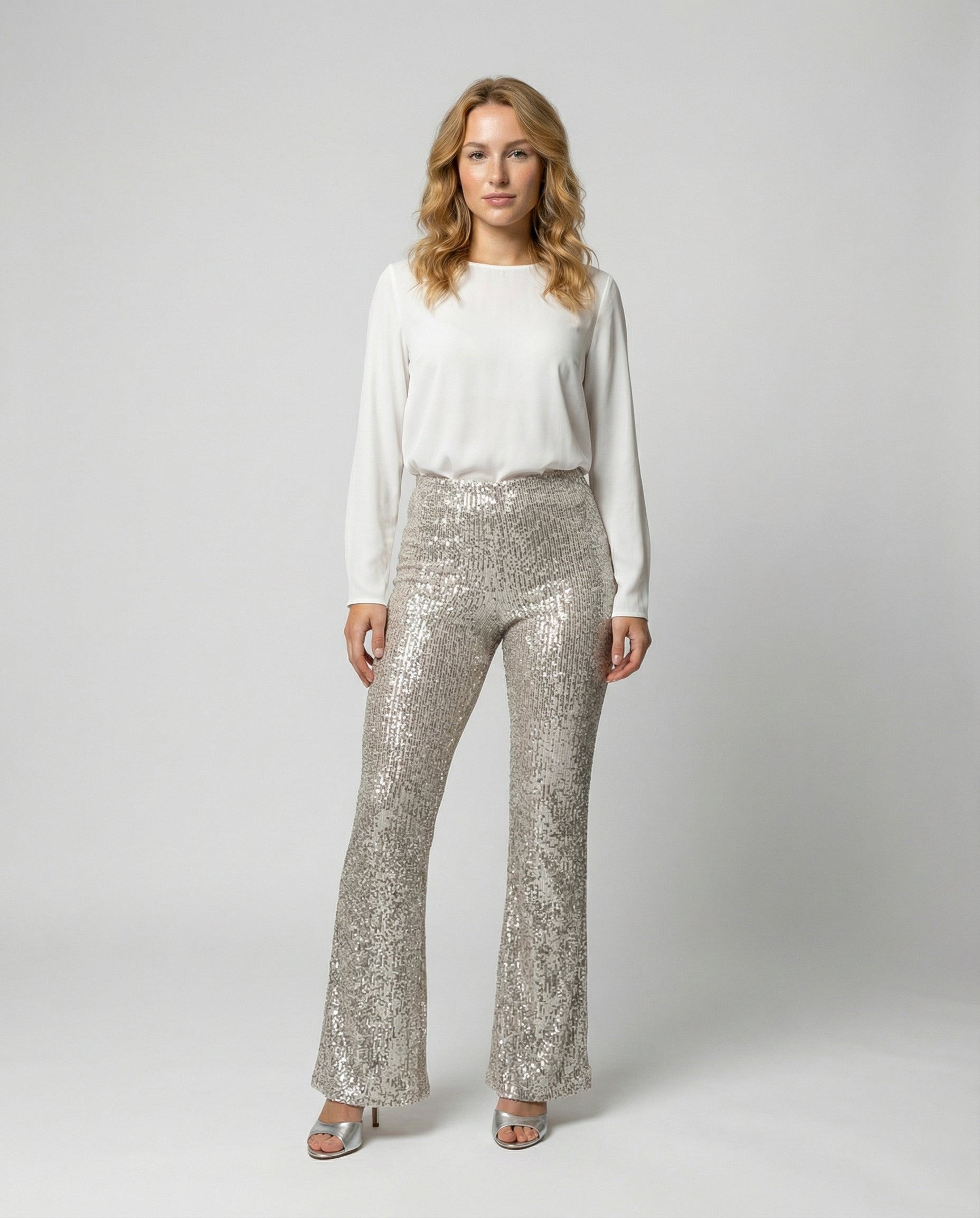 Herbst Paillettenhose Damen Glitter - Eveloria
