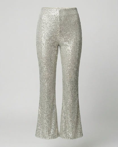 Eveloria Damen Paillettenhose Glitter