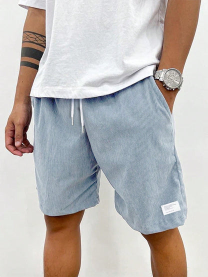 Herren Sommer Shorts Lässig Kordelzug