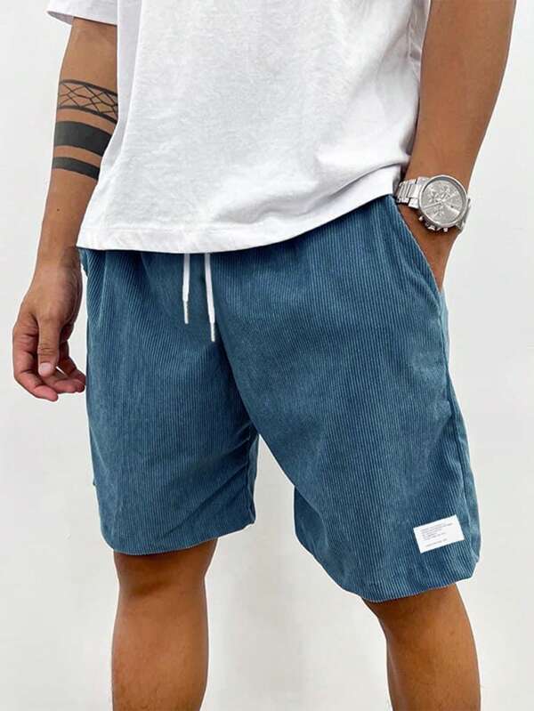 Herren Sommer Shorts Lässig Kordelzug - Eveloria