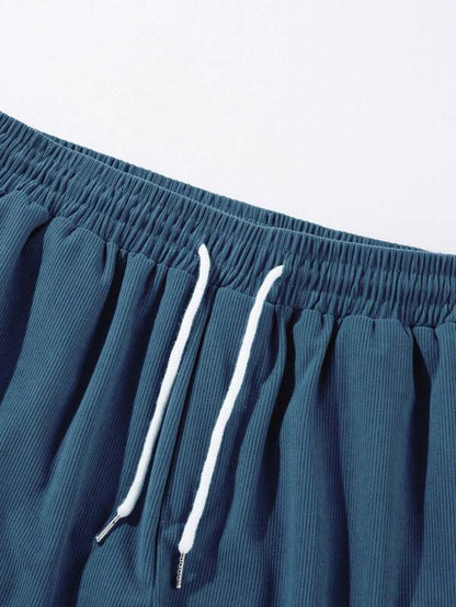 Herren Sommer Shorts Lässig Kordelzug