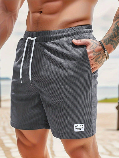 Herren Sommer Shorts Lässig Kordelzug