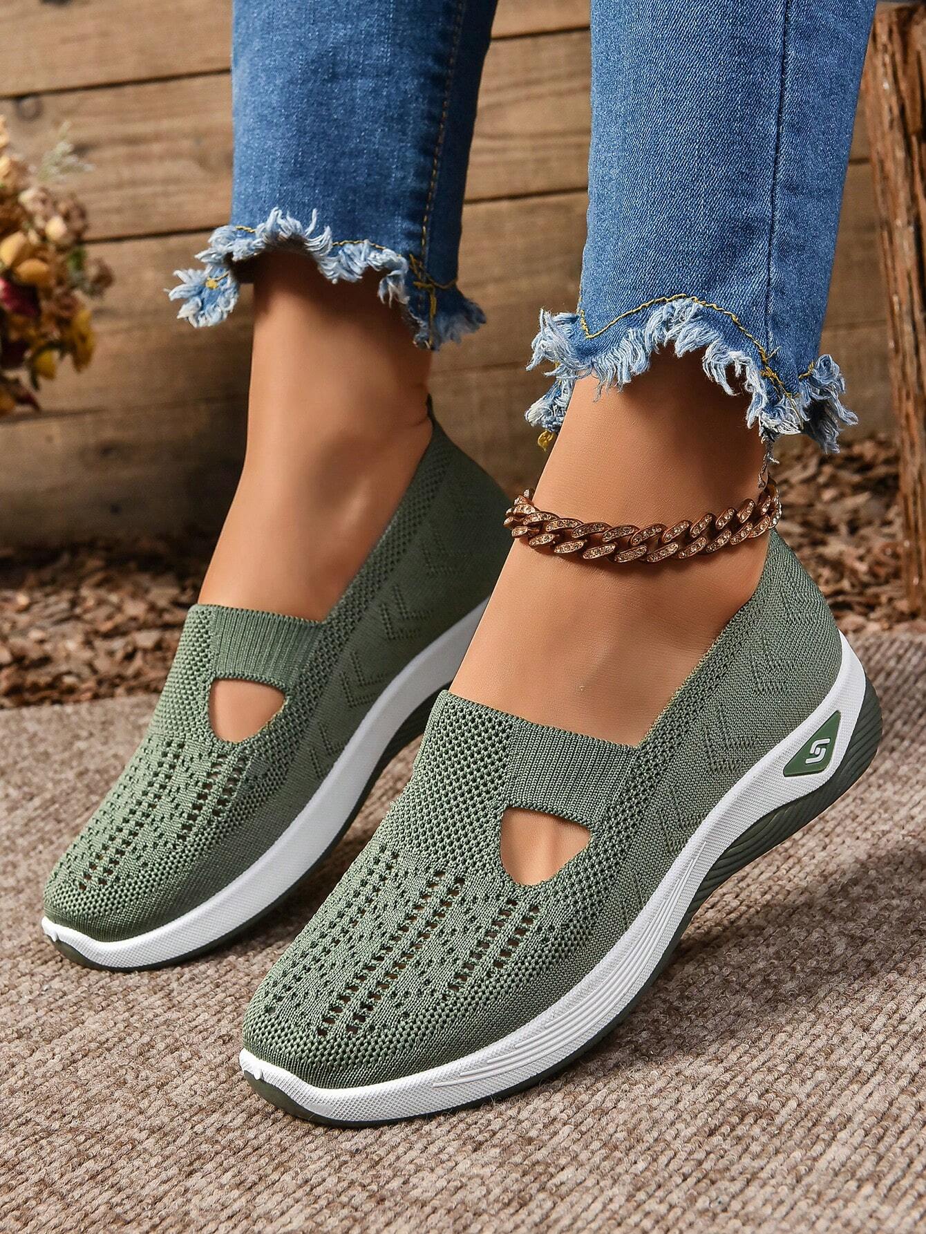 Damen Slip-On Schuhe Bequem