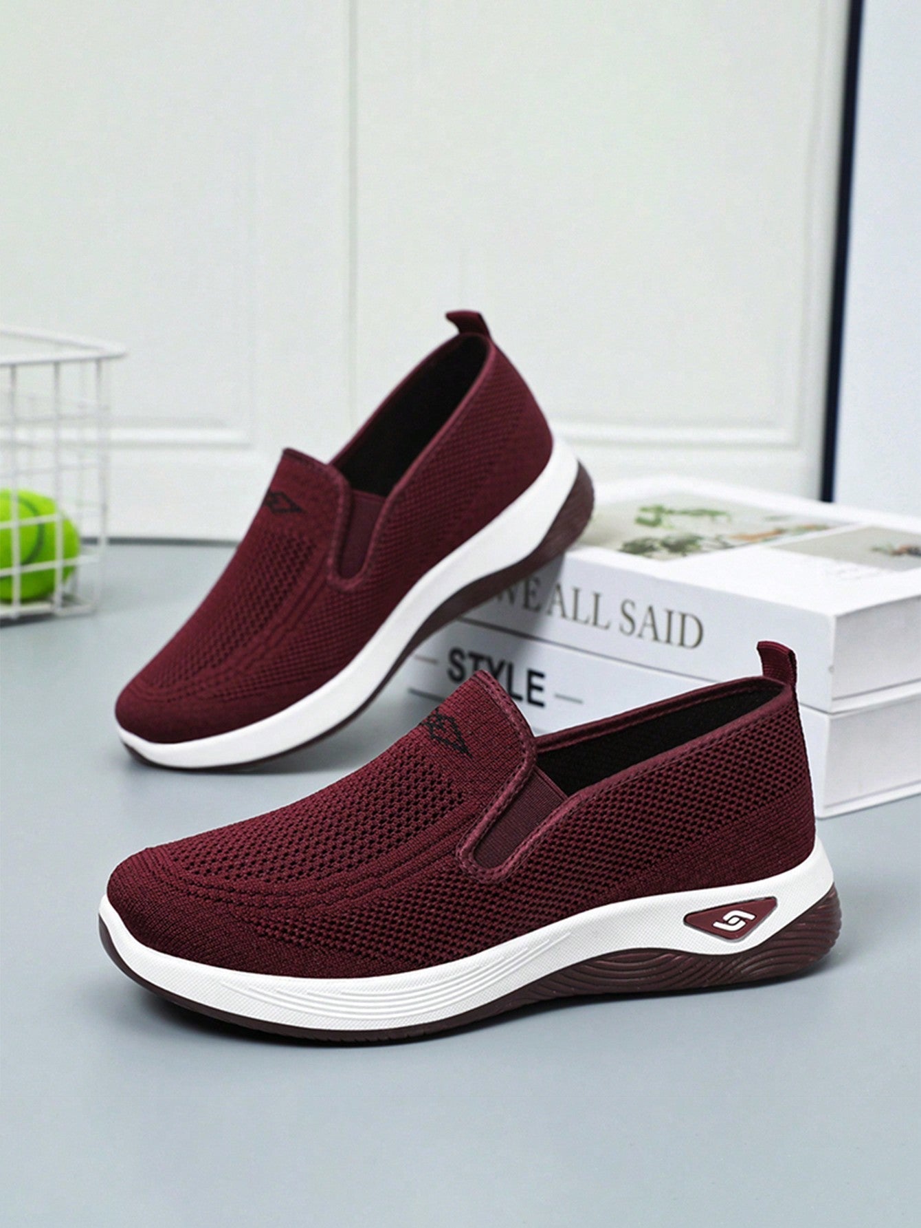 Damen Slip-On Schuhe Bequem
