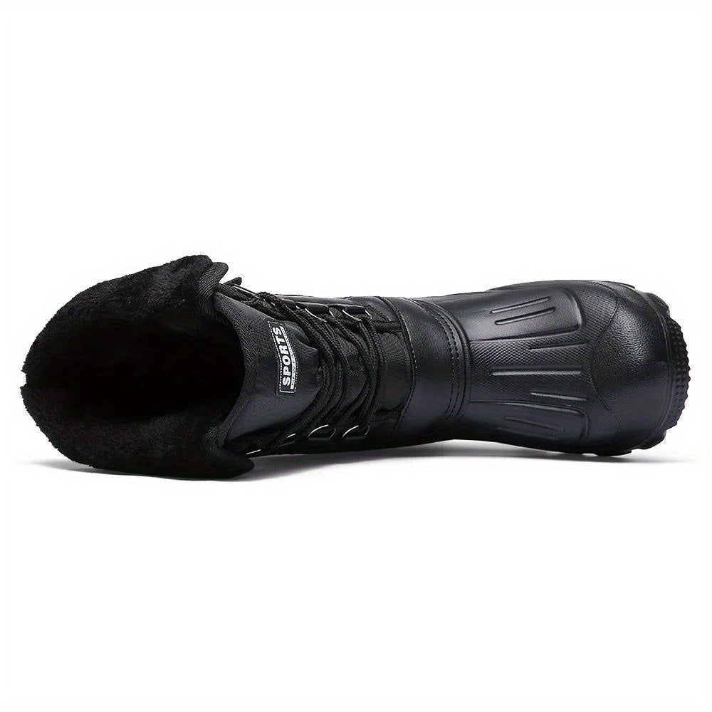 Herren Wasserdichte Winterschuhe Hochschnitt Warmfutter