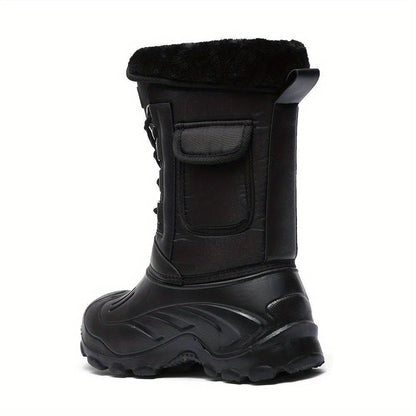 Herren Wasserdichte Winterschuhe Hochschnitt Warmfutter
