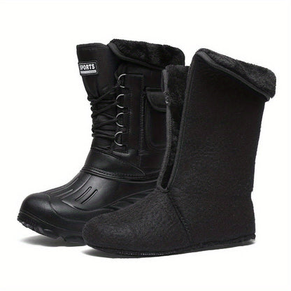 Herren Wasserdichte Winterschuhe Hochschnitt Warmfutter