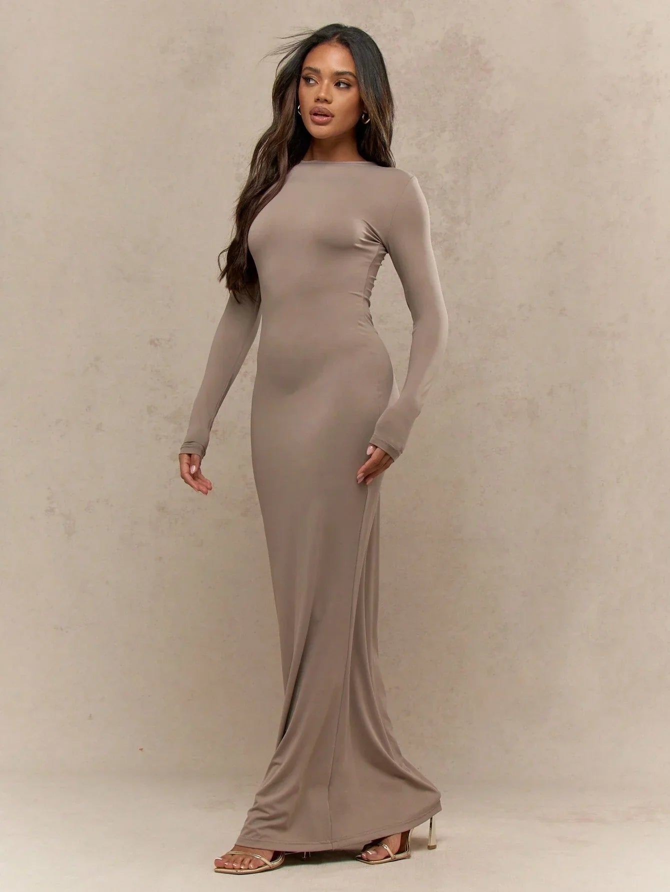 Eveloria Damen Maxikleid Stilvoll