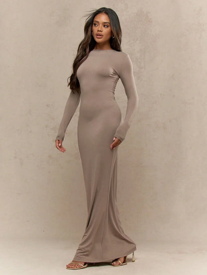 Eveloria Damen Maxikleid Stilvoll