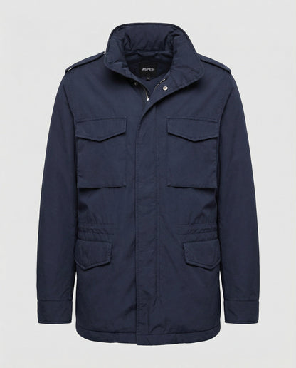 Herren Utility-Jacke Hochkragen