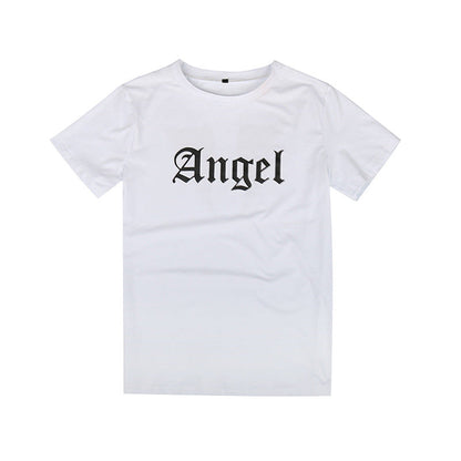 Damen T-Shirt Lässiger Schnitt Weiße Farbe