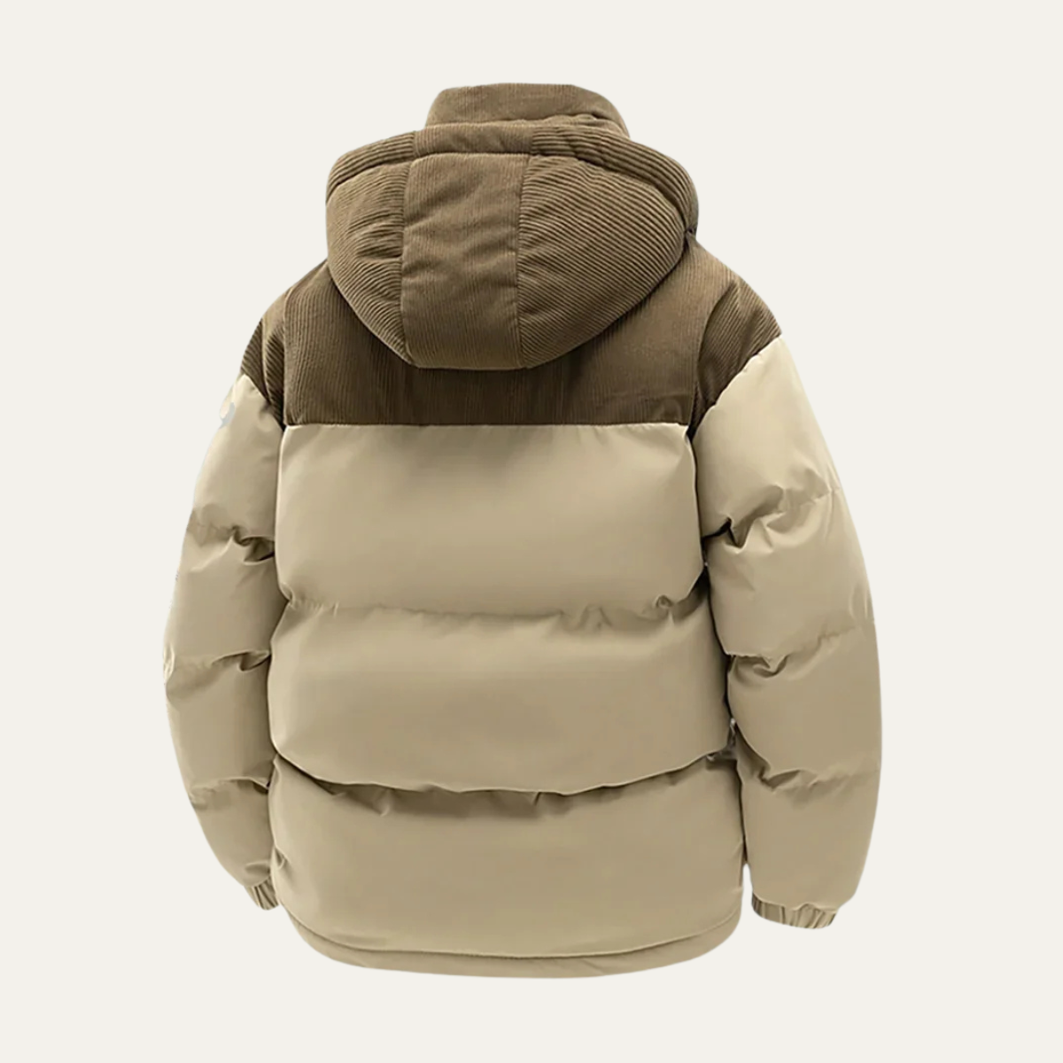 Herren Winterjacke Gepolstert Mit Kapuze Warm