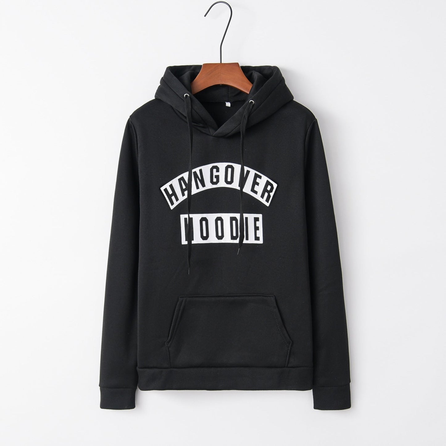 Damen Kapuzenpullover mit Aufdruck und Kängurutaschen