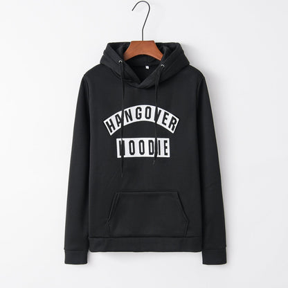 Damen Kapuzenpullover mit Aufdruck und Kängurutaschen