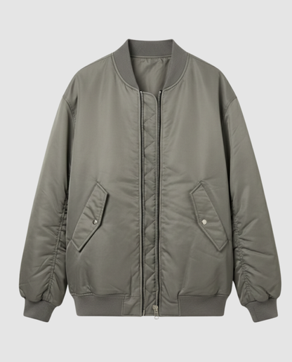 Herren Oversize Bomberjacke Lässig