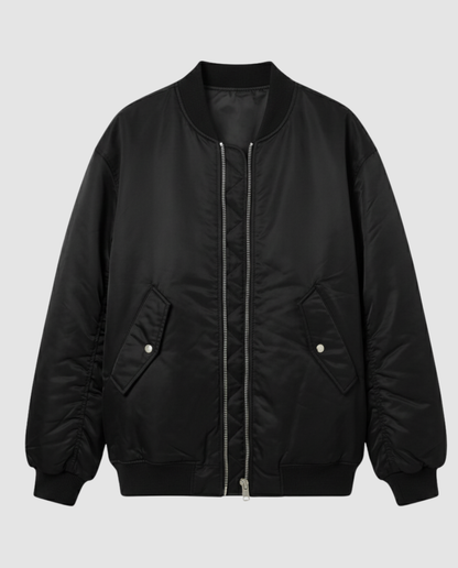 Herren Oversize Bomberjacke Lässig