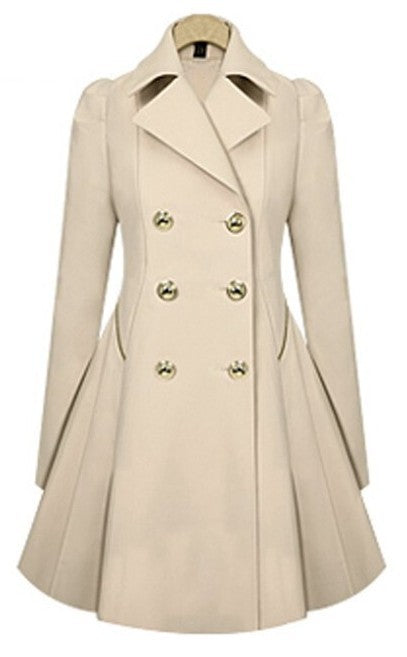 Eveloria Damen Trenchcoat Elegantes Design