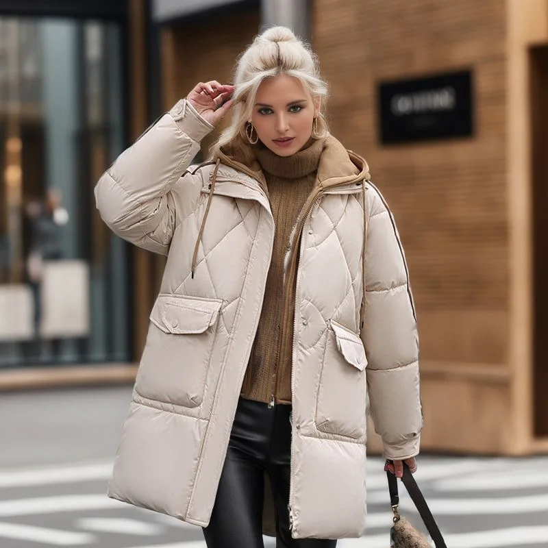 Gisela Damen Steppmantel Wärme und Stil
