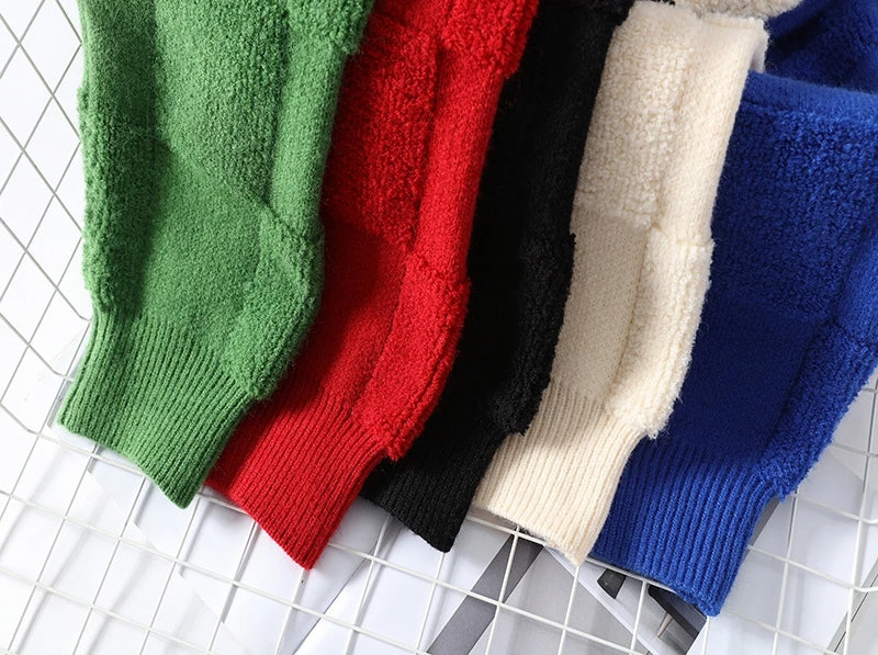 Eveloria Herren Strickpullover Trendig