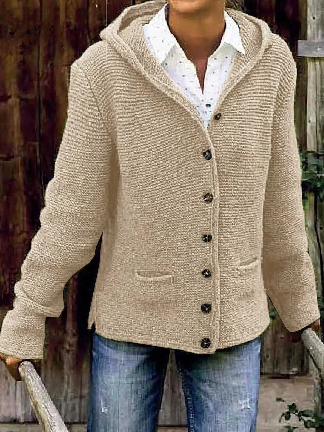 Eveloria Damen Strickjacke Italienisch