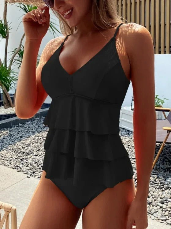 Eveloria Damen Badeanzug Elegant