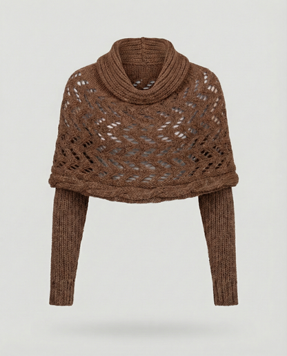 Damen Strickschal Weich Bequem