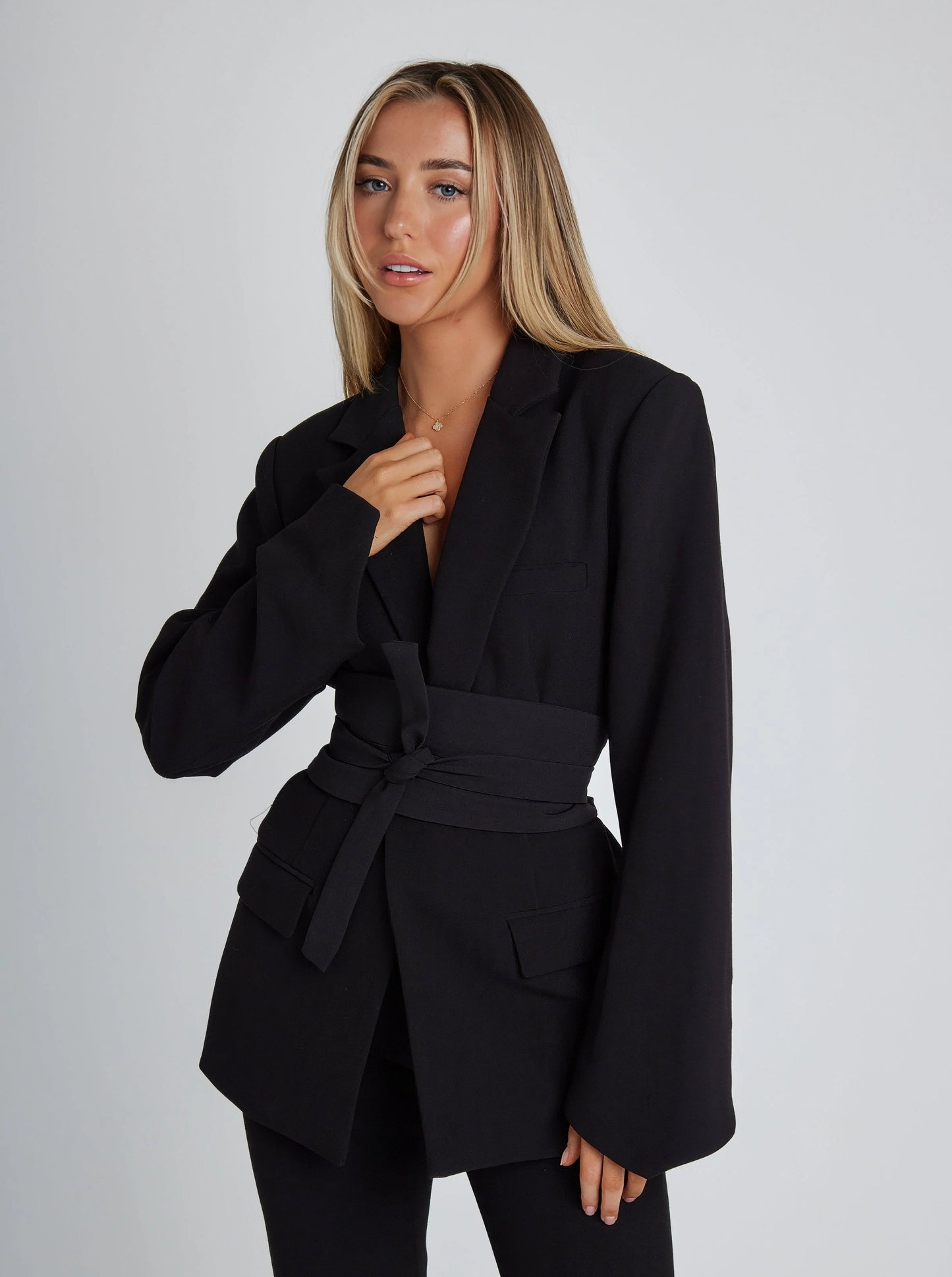 Eveloria Damen Blazer Polyester Elegantes Design