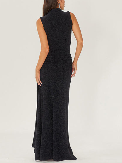 Eveloria Damenformelles Kleid Elegant Schwarz - Eveloria