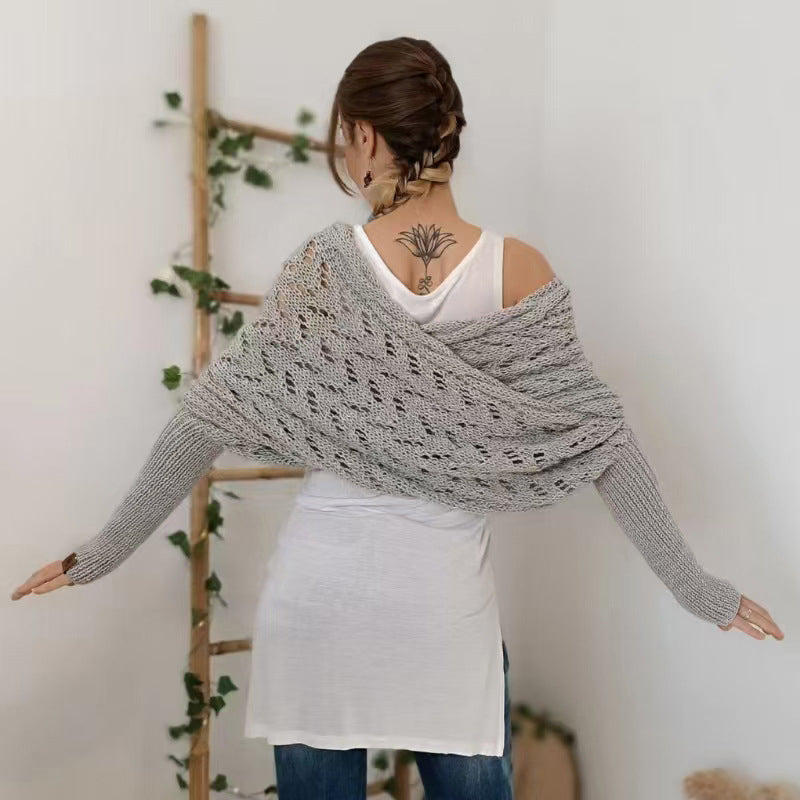 Eveloria Damen Chicwrap Weich und Bequem
