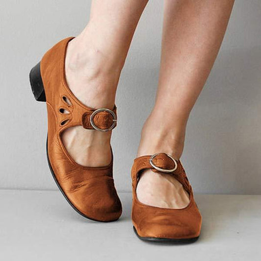 Eveloria Damen Orthopädische Schuhe Runder Zehenpartie - Eveloria