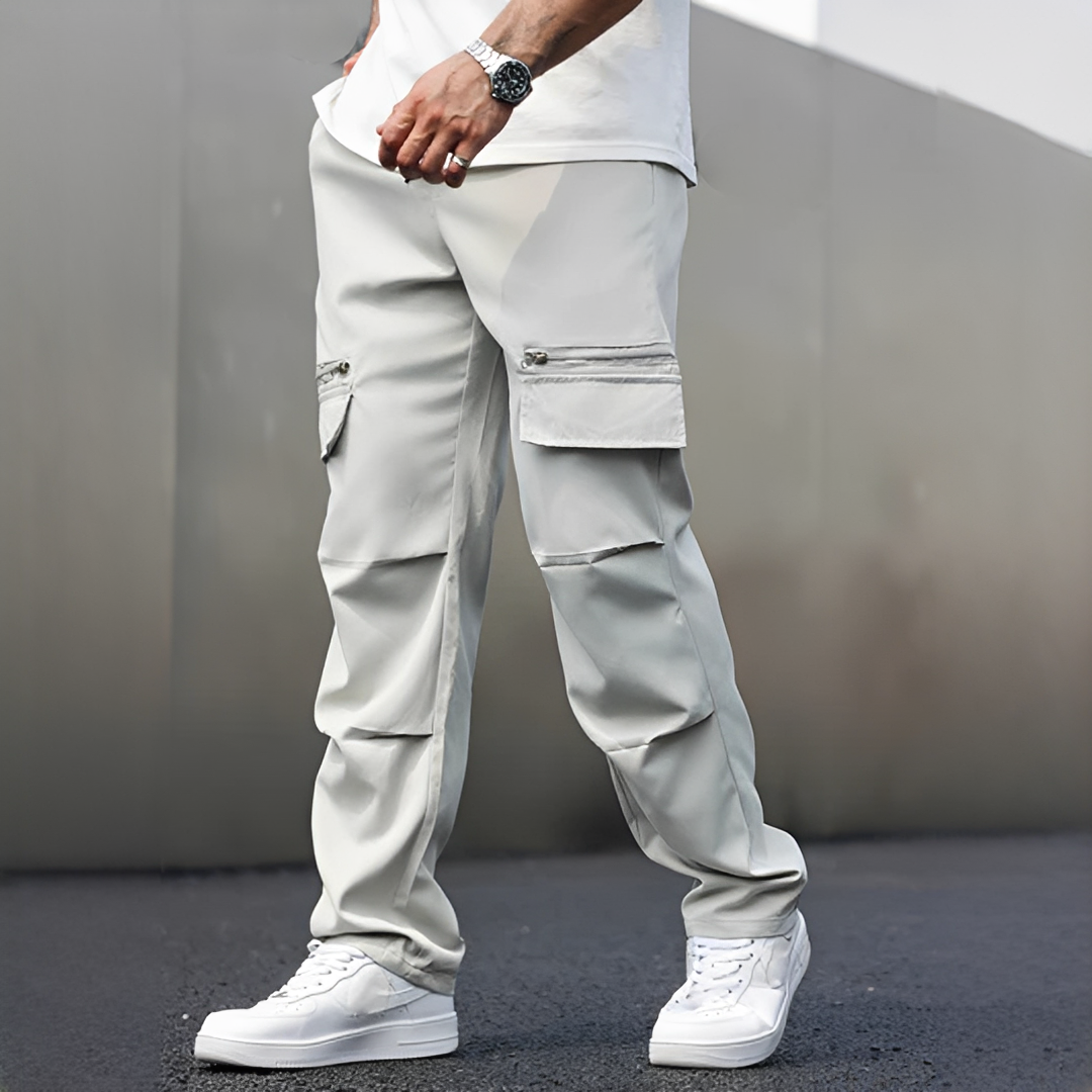 Herren Cargo-Hose Robust Bequem Mehrere Taschen