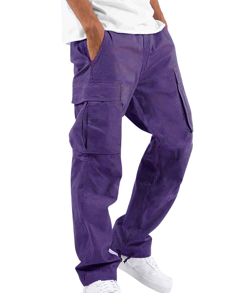 Eveloria Damenbequeme Cargo-Hose Lockere Fit