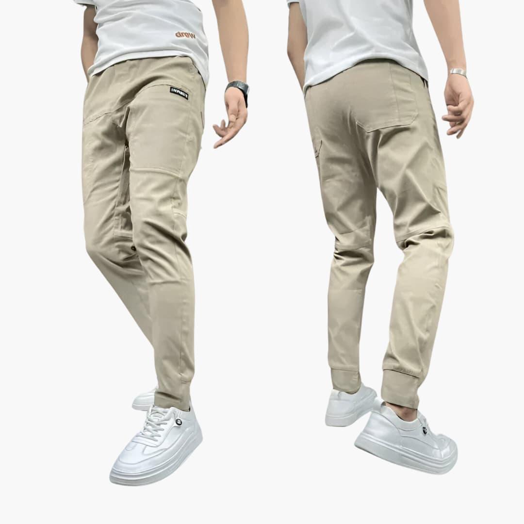 Herren Stretch Cargohose Bequem
